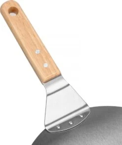 Springos Pizza Scoop - Coupe-pizza - Spatule - 25 Cm - Naturel/ Argent -Grill Feu Maison 1012x1200 1