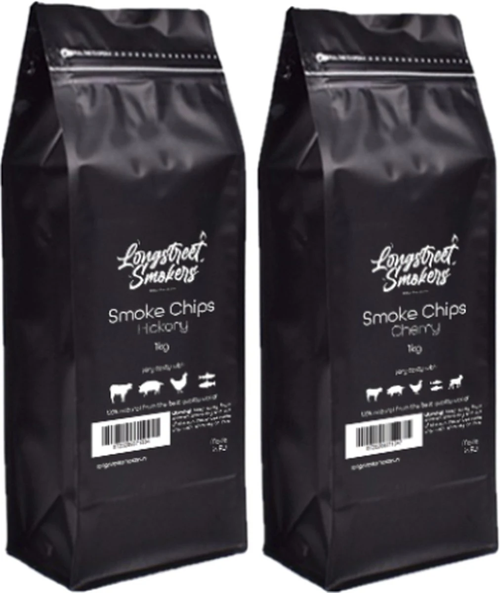 Smokers De Longue Rue | Bois De Fumage | Fumer Des Snippers De Bois | Combi | Cerise Et Hickory | 2 Kg | 1 Smokers De Longue Rue | Bois De Fumage | Fumer Des Snippers De Bois | Combi | Cerise Et Hickory | 2 Kg |