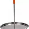 Brochette BBQ Verticale, Pour Poulet, Gyros. 20 Cm, Sur Un Pied Stable.