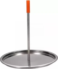 Brochette BBQ Verticale, Pour Poulet, Gyros. 20 Cm, Sur Un Pied Stable.
