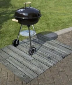 Joy@mat - Tapis De Barbecue Premium - Haute Qualité - Qualitatif - Protection - Wood - 100cmx120cm - Polyamide -Grill Feu Maison 1016x1200 1