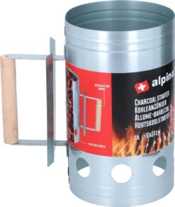 Démarreur Barbecue Alpina - Avec Manche En Bois - Pour Charbon De Bois De Bois Ou Briquettes - Métal -Grill Feu Maison 1016x1200 2