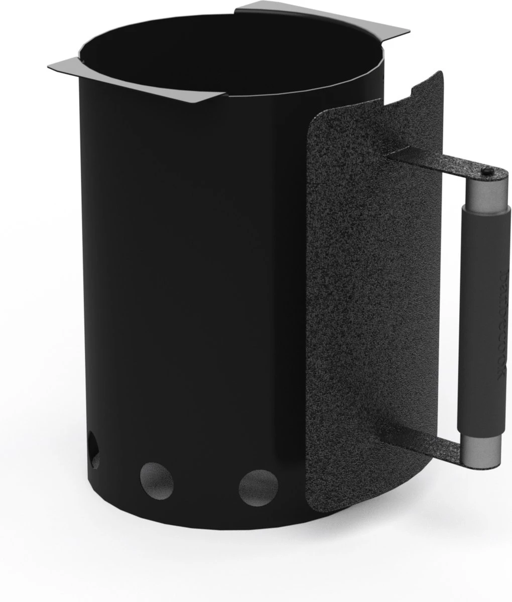 Barbecook Démarreur De Charbon De Bois Pour Une Production En Douceur De Barbecue Au Charbon De Bois - Accessoire De Barbecue - Noir - 21x30x28cm 1 Barbecook Démarreur De Charbon De Bois Pour Une Production En Douceur De Barbecue Au Charbon De Bois - Accessoire De Barbecue - Noir - 21x30x28cm