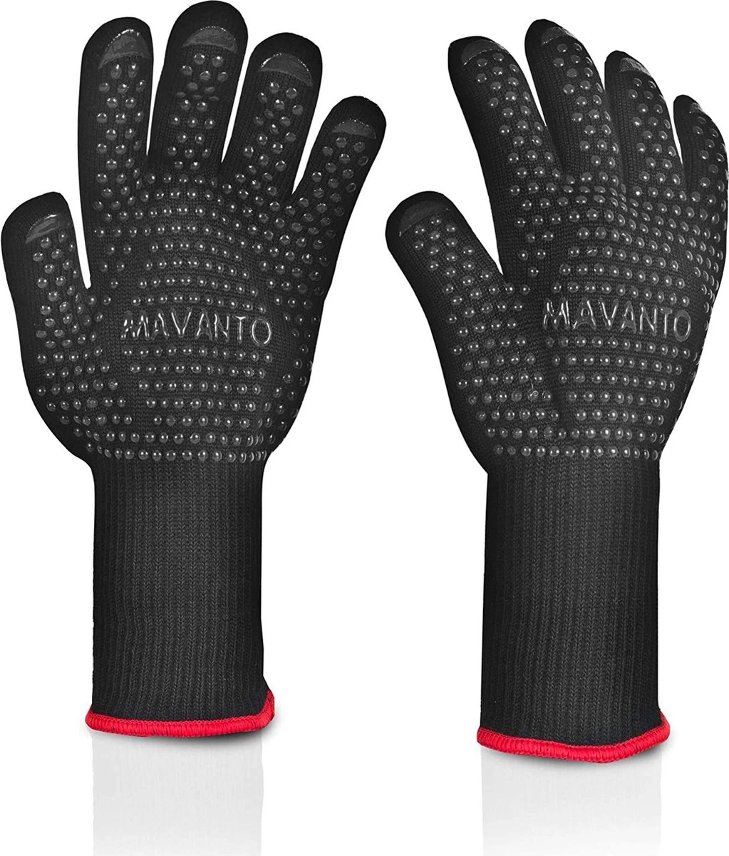 Gants De Barbecue Extra Longs Résistants à La Chaleur Jusqu'à 500 Degrés - également Parfaits Pour Le Four - Gants De Barbecue Professionnels Avec Protection De L'avant-bras (noir, S/M) 1 Gants De Barbecue Extra Longs Résistants à La Chaleur Jusqu'à 500 Degrés - également Parfaits Pour Le Four - Gants De Barbecue Professionnels Avec Protection De L'avant-bras (noir, S/M)