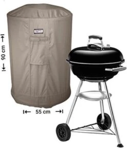 Housse De Barbecue Ronde Ø : 55 Cm & H : 90 Cm - Housse De Barbecue - RBBQ55R