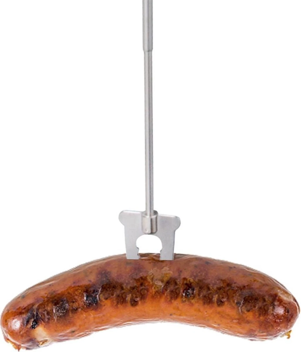 1x Fourches De Barbecue En Acier Inoxydable Extensibles De 80 Cm Outils / Fournitures De BBQ 2 1x Fourches De Barbecue En Acier Inoxydable Extensibles De 80 Cm Outils / Fournitures De BBQ – Image 2