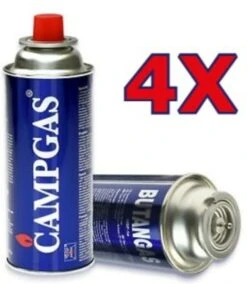 Borvat - 4 Pièces - Cartouches De Gaz Butane - Réchaud à Gaz De Camping - Bec Bunsen 227g Gaz Butane