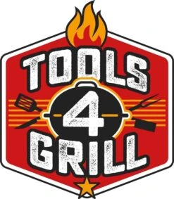 Rôtissoire Tools4Grill | Broche De Gril | Rôtisserie TBV 18 Pouces BBQ 45,5 Cm Taille Extérieure -Grill Feu Maison 1046x1200