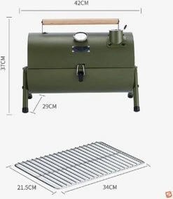 Barbecue à Charbon De Bois - Forme Cylindrique - BBQ D'été - BBQ De Jardin Extérieur Portable Pour 2 à 4 Personnes Camping Pique-nique Viande Savoureuse 19 Barbecue à Charbon De Bois - Forme Cylindrique - BBQ D'été - BBQ De Jardin Extérieur Portable Pour 2 à 4 Personnes Camping Pique-nique Viande Savoureuse -Grill Feu Maison 1048x1200