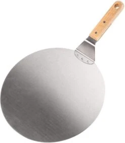 VILDE Pelle à Pizza 30,5 Cm Pelle à Pizza En Acier Avec Manche En Bois 48,5 Cm X 8,5 Cm Pelle à Pain Pelle à Pâtisserie -Grill Feu Maison 1054x1200 3