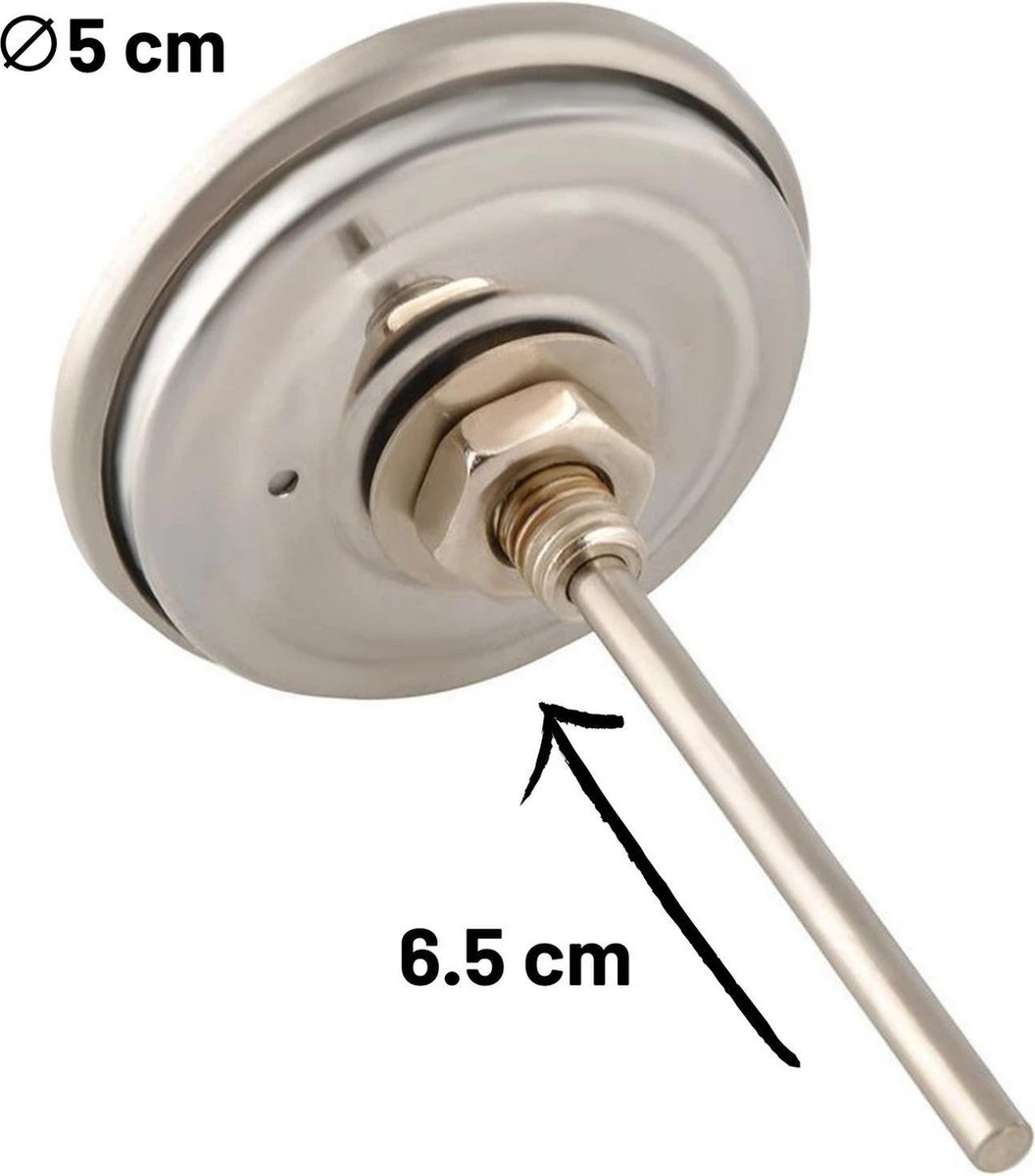 Thermomètre BBQ Orange85 - Barbecue - Viande - 3 Positions - Jusqu'à 250 Degrés 3 Thermomètre BBQ Orange85 - Barbecue - Viande - 3 Positions - Jusqu'à 250 Degrés – Image 3