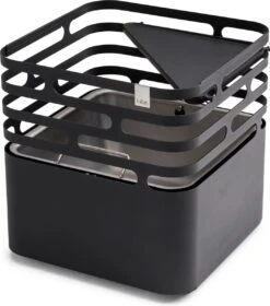 Höfats Cube Fire Pit Plancha - Fonte - 50x28x3 Cm - Noir -Grill Feu Maison 1058x1200 3