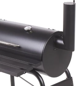 Beliani KATLA - Barbecue à Charbon - Noir - Acier -Grill Feu Maison 1060x1200 5