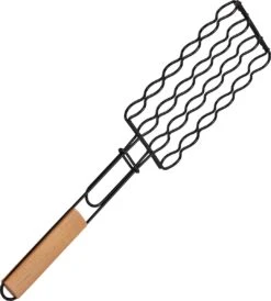 Relaxdays Pince à Saucisses - Support à Saucisses - Pour Barbecue - Grill à Saucisses - Pour 6 Saucisses -Grill Feu Maison 1081x1200 2