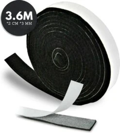 Feutre De Rechange Pour BBQ – 3,6 M X 2 Cm X 3 Mm – Convient Pour Green Egg, Kamado, Black Bastard