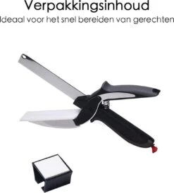 Ciseaux De Cuisine - Ciseaux à Légumes - Avec Planche à Découper - 24 Cm - Zwart -Grill Feu Maison 1083x1200 2