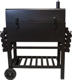 BBQ Grill XXL Fumoir Fumoir - Barbecue à Charbon De Bois De Jardin - Y Compris Housse De Pluie Brosse Métallique Espace De Rangement Pliable -Grill Feu Maison 1083x1200