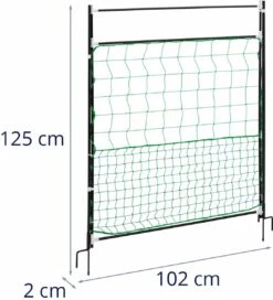 Porte Poulailler Wiesenfield - Hauteur 125 Cm -Grill Feu Maison 1090x1200