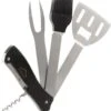 Accessoires Pour Barbecue Homezie - 5 En 1 - Pliable - Ensemble BBQ - Outils Pour Barbecue - Accessoires Pour Barbecue - Ouvre-brosse - Pinces