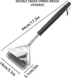 Brosse à BBQ Avec Grattoir - Brosse à Barbecue Multifonctionnelle - Avec Grattoir - Extra Solide - Sans Poils - Nettoyant Pour Grille - Outils Pour Barbecue Grillmaster 7 Brosse à BBQ Avec Grattoir - Brosse à Barbecue Multifonctionnelle - Avec Grattoir - Extra Solide - Sans Poils - Nettoyant Pour Grille - Outils Pour Barbecue Grillmaster -Grill Feu Maison 1100x1200 2