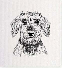 Teckel - Teckel à Poil Dur - Spatule - Spatule De Cuisine - Torchon - Chiffon De Nettoyage -Grill Feu Maison 1100x1200