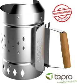 Tepro 8331 Briquette De Charbon De Bois De Démarrage XL