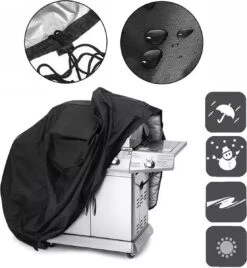 TammaT - BBQ Cover - Housse De Protection étanche - Protection UV - Taille L 170 X 61 X 117 Cm - Avec Cordon De Serrage -Grill Feu Maison 1107x1200 2