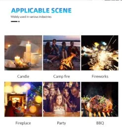 Le Briquet White Bull-Long Stick-Electronic Light-Rechargeable-Windproof Lighter Pour La Kitchen, La Bougie Et Le BBQ. -Grill Feu Maison 1107x1200 3