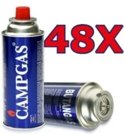 Borvat 48 Pièces - Cartouches De Gaz Butane - Réchaud à Gaz De Camping - Bec Bunsen 227g Gaz Butane