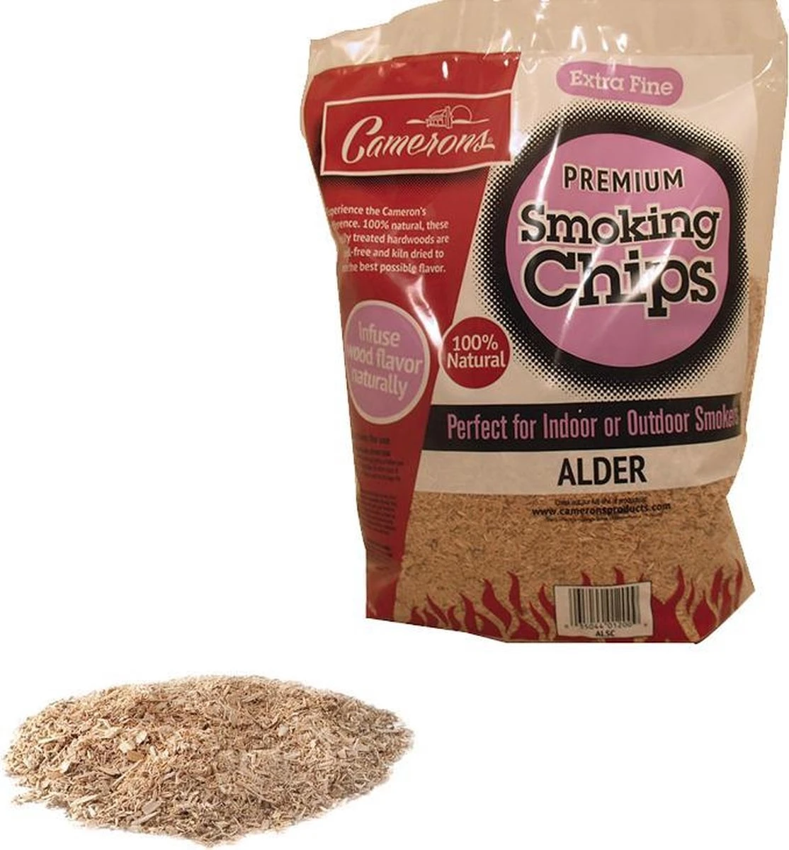 Camerons Smoke Chips Bois D'Aulne Extra Fin 775 Grammes 1 Camerons Smoke Chips Bois D'Aulne Extra Fin 775 Grammes