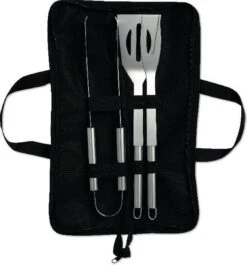 Ensemble Barbecue 3 Pièces En Acier Inoxydable - Ensemble Barbecue - Outils De Barbecue - Ensemble D'outils Pour Barbecue Composé D'une Spatule, D'une Pince Et D'une Fourchette