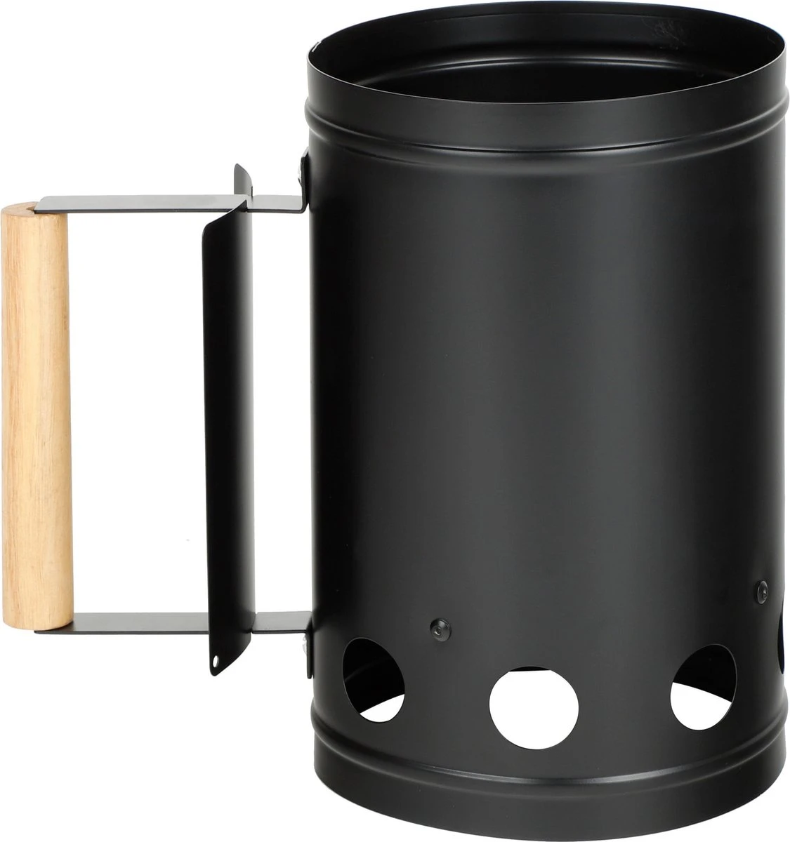 BBQ/ Barbecue Briquettes Démarreur Avec Manche En Bois Noir 27 Cm - Avec Pelle à Charbon Noir 37 Cm 3 BBQ/ Barbecue Briquettes Démarreur Avec Manche En Bois Noir 27 Cm - Avec Pelle à Charbon Noir 37 Cm – Image 3