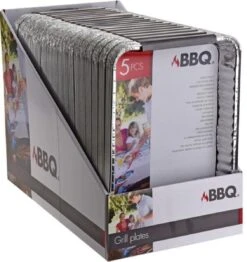 Bbq Shallow Set Aluminium 5 Pieces Argent 10 Bbq Shallow Set Aluminium 5 Pieces Argent -Grill Feu Maison 1130x1200 3