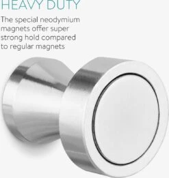 Navaris Set De 9 Crochet Magnétiques Pour BBQ - Set Accessoires De Cuisine Sur Barbecue Ou Gril - Aimants Puissants Pour Suspendre Des Utilitaires -Grill Feu Maison 1137x1200 3