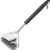 Brosse Barbecue Avec Grattoir Inox 440 X 140 X 40 Mm