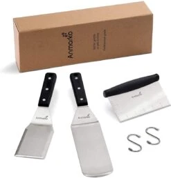 Ensemble De Gril - Accessoires De Vêtements Pour Bébé D' Outils De BBQ De Luxe - Ensemble - Durable - Acier Inoxydable -Grill Feu Maison 1147x1200 1