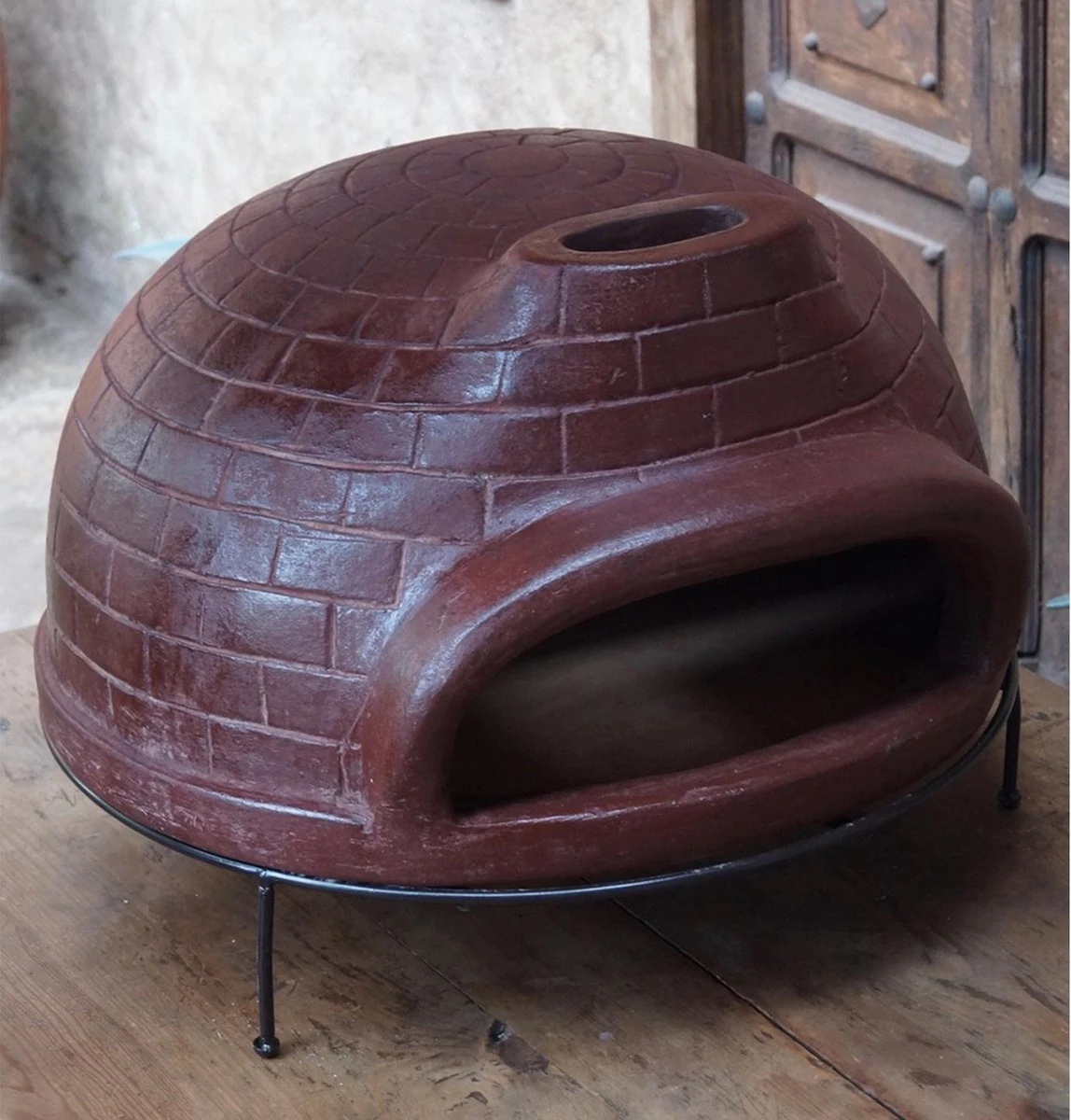 Sol-y-Yo Four à Pizza Mexicain En Pierre Au Feu De Bois Venice XL Avec Housse De Protection 68CM 2 Sol-y-Yo Four à Pizza Mexicain En Pierre Au Feu De Bois Venice XL Avec Housse De Protection 68CM – Image 2