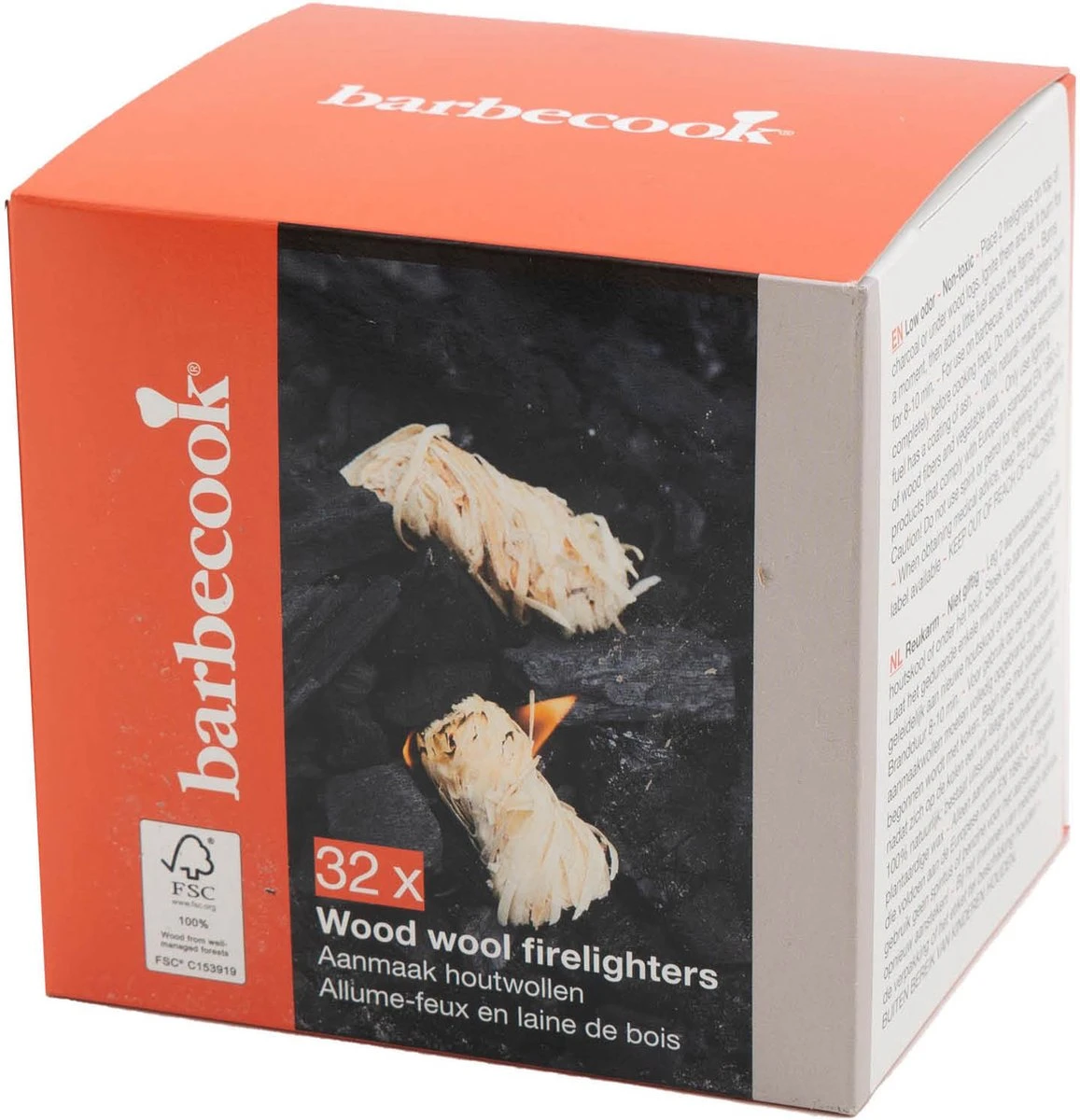 Barbecook - Briquet Boucles Laine De Bois - Pour BBQ, Fumoir Ou Foyer - 32 Pièces 5 Barbecook - Briquet Boucles Laine De Bois - Pour BBQ, Fumoir Ou Foyer - 32 Pièces – Image 5
