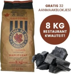 Charbon De Bois, Bois Dur, 8 Kg, Barbecue, Qualité Restaurant Professionnel, Longue Durée De Combustion