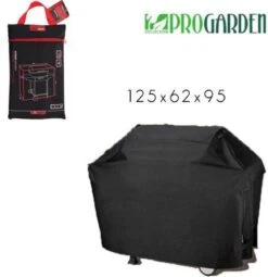 Pro Garden Housse De Barbecue Rectangulaire De Luxe ProGarden - 125x62x95 Cm - Avec Sac De Rangement -Grill Feu Maison 1164x1200 5