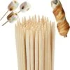 Brochettes Relaxdays Satay 90 Cm - Lot De 100 - Brochettes XXL - Brochettes - Brochette De Fruits