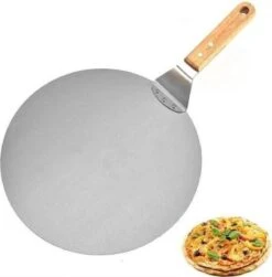 Pelle à Pizza De Luxe Pizza Fraîche - Acier Inoxydable 30CM - Grande Pelle à Pizza Pour Four Ou BBQ - Manche En Bois - Spatule à Pizza Pour Pizza Au Four Maison -Grill Feu Maison 1180x1200 2