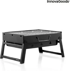 BBQ Pliable - Grill Pliant Portable Avec Grille - Barbecue Pliable Portable - BBQ Festival - Camping - Table - Été - Rectangulaire - Zwart -Grill Feu Maison 1184x1200 2
