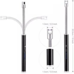Briquet BBQ Rechargeable Avec Câble Usb - Briquet électrique De Cuisine - Briquet Flexible - Blauw 11 Briquet BBQ Rechargeable Avec Câble Usb - Briquet électrique De Cuisine - Briquet Flexible - Blauw -Grill Feu Maison 1188x1200 9