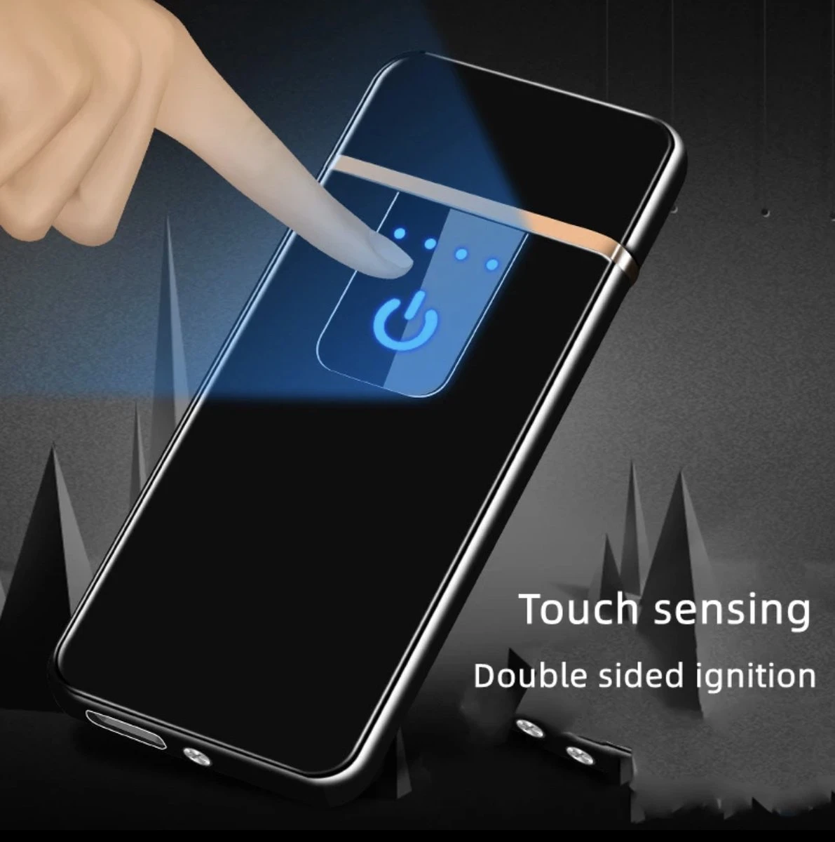 Briquet électrique - Briquet électrique à Plasma - Rechargeable Par USB - Résistant Aux Storm - Briquet Rechargeable - Résistant Au Vent - Briquet 3 Briquet électrique - Briquet électrique à Plasma - Rechargeable Par USB - Résistant Aux Storm - Briquet Rechargeable - Résistant Au Vent - Briquet – Image 3