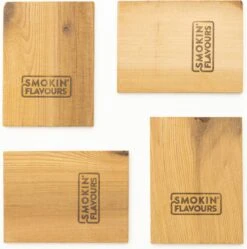 Smokin' Flavours | Planche à Fumer | Bois De Cèdre | 15 Cm I 4 Pièces | Bois De Fumage -Grill Feu Maison 1192x1200 4
