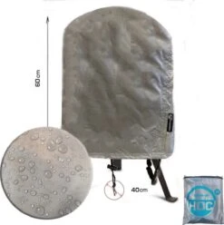 Housse De Barbecue COVER UP HOC Diamond Ronde - 40x60 Cm - Imperméable Avec Sangles Storm Et Cordon De Serrage 13 Housse De Barbecue COVER UP HOC Diamond Ronde - 40x60 Cm - Imperméable Avec Sangles Storm Et Cordon De Serrage -Grill Feu Maison 1195x1200 11