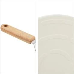 Relaxdays BBQ Pierre à Pizza - Pelle à Pizza - Cloche - Four à Pizza Barbecue - Thermomètre - 33 Cm -Grill Feu Maison 1198x1200 26