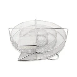 Krumble Smoker Box Round ø20cm Boîte à Fumée Ronde Pour Le Fumage à Froid De La Viande, Du Poisson, Du Fromage Ou D'autres Aliments Dans Le Barbecue Ou Le Fumoir - Acier Inoxydable -Grill Feu Maison 1198x1200 8