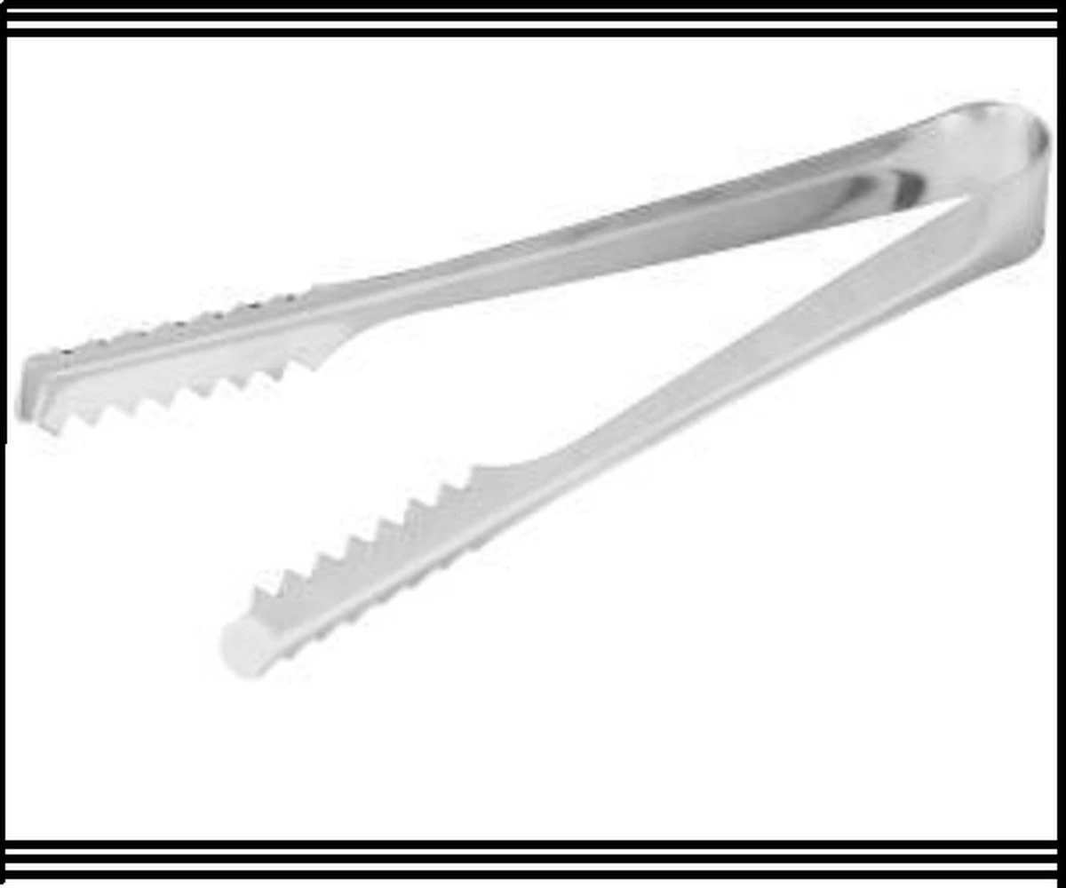 Fackelmann - Pinces à Glace - Pinces De Cuisine - Acier Inoxydable - 15 Cm 1 Fackelmann - Pinces à Glace - Pinces De Cuisine - Acier Inoxydable - 15 Cm